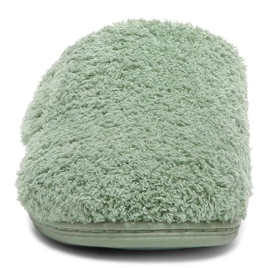 Vionic Basil Curly Terry Gemma Mule Slippers