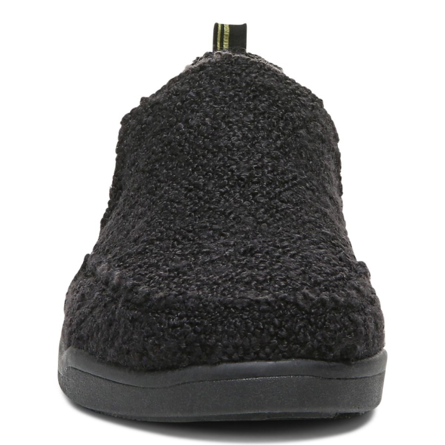 Vionic Beach Malibu Slip on Sneaker Boucle Black Boucle