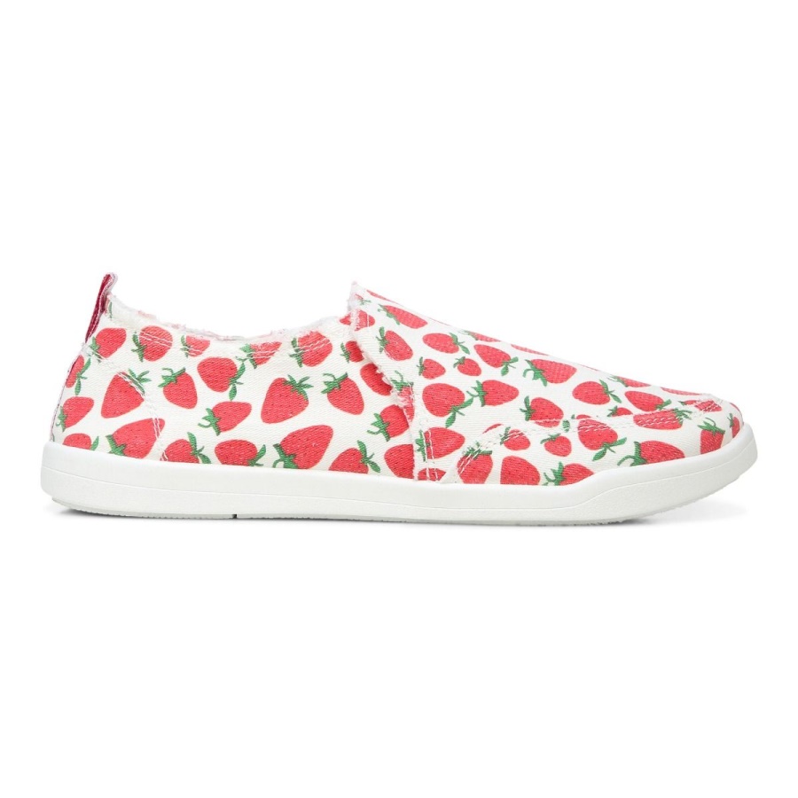 Vionic Beach Malibu Slip on Sneaker Fruit Strawberries