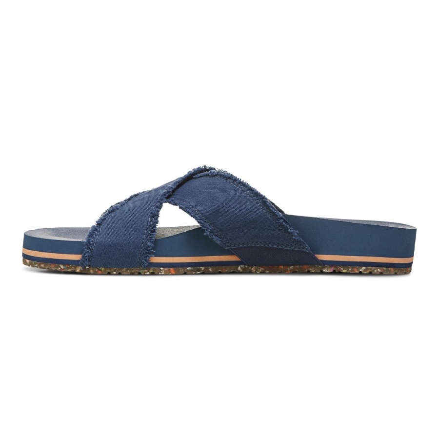 Vionic Beach Panama Sandal Navy