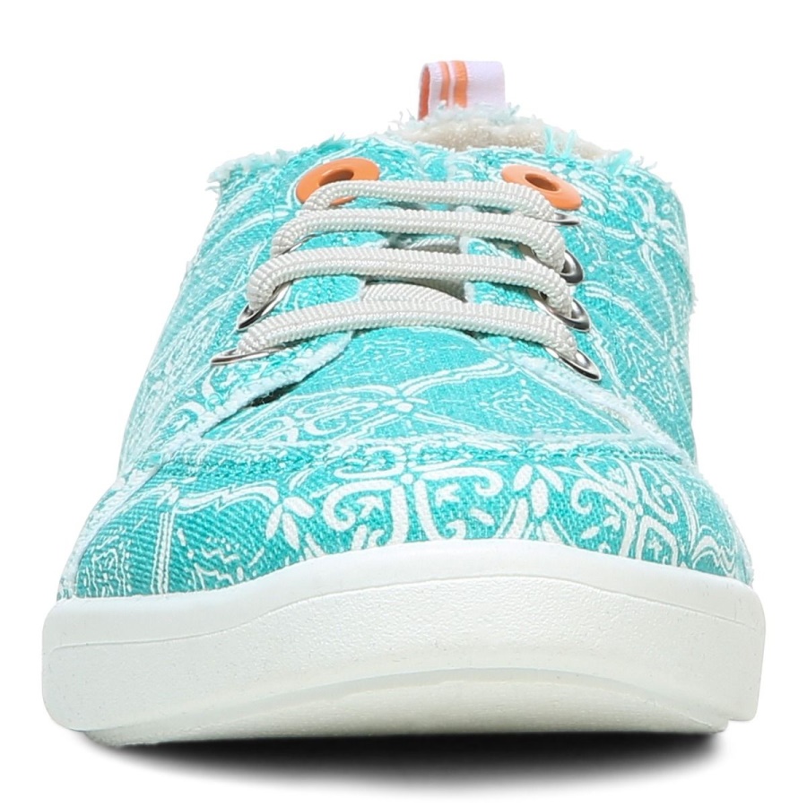 Vionic Beach Pismo Casual Sneaker Canvas Aquifer