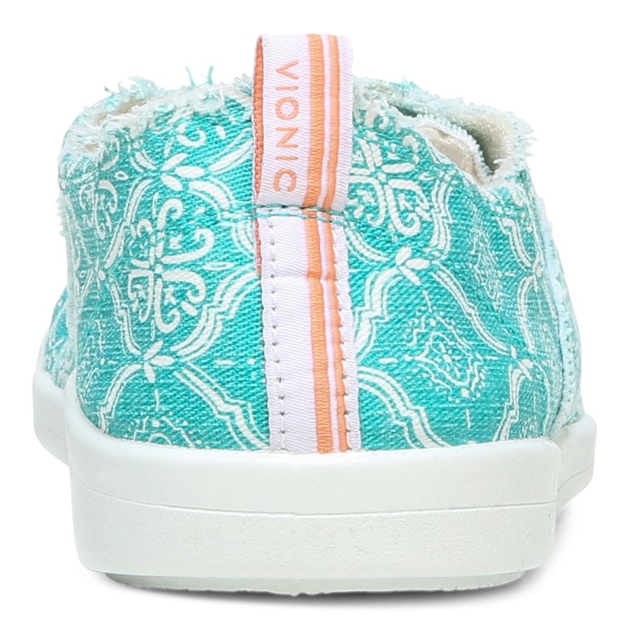 Vionic Beach Pismo Casual Sneaker Canvas Aquifer