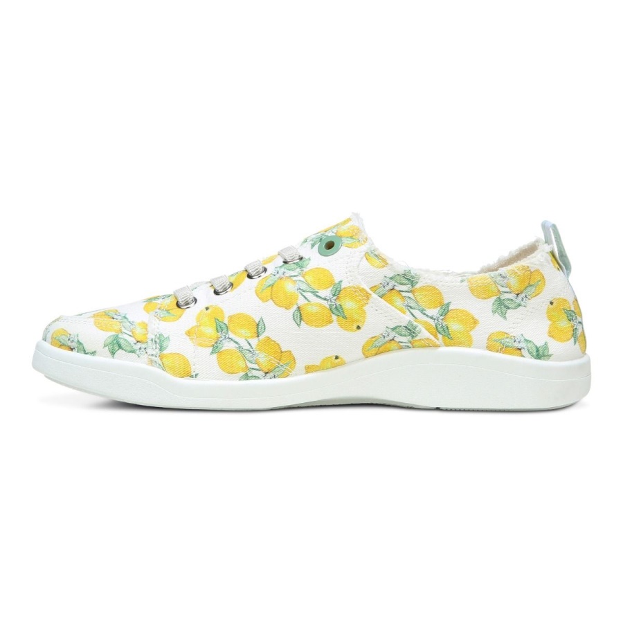 Vionic Beach Pismo Casual Sneaker Fruit Lemons