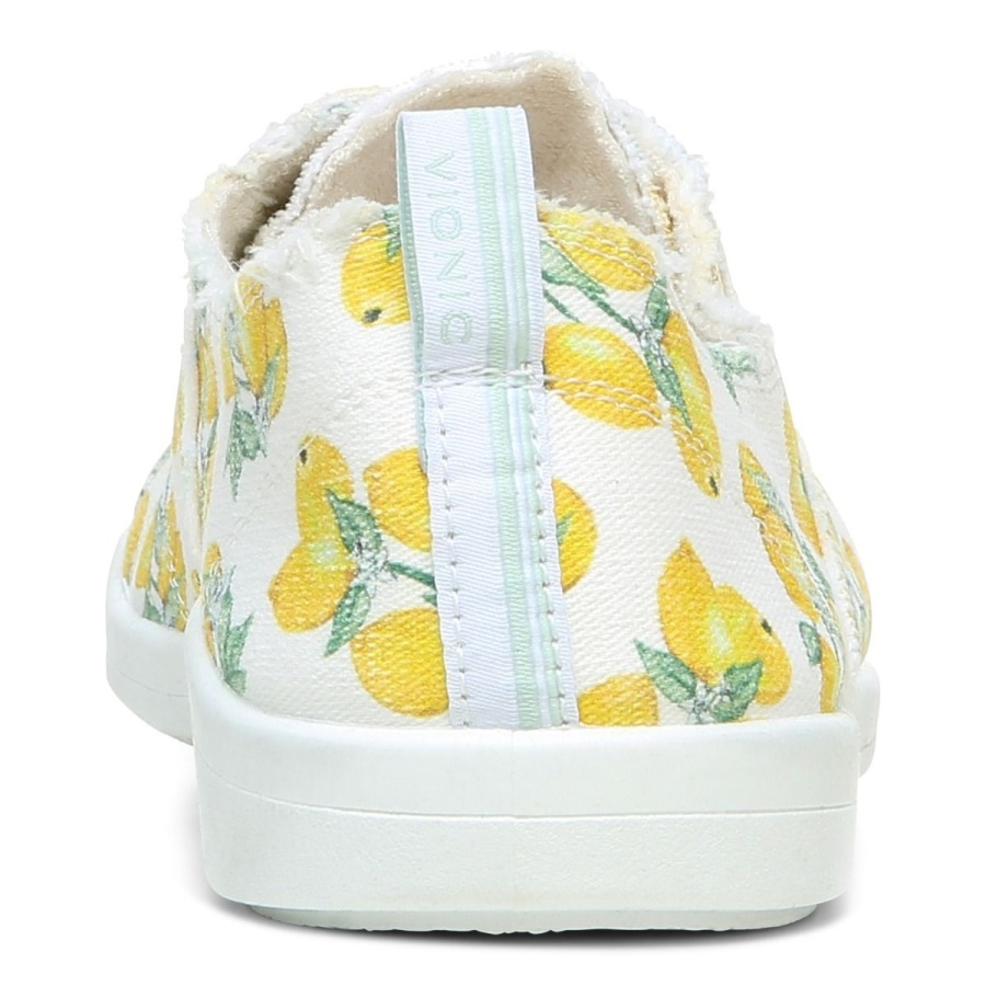 Vionic Beach Pismo Casual Sneaker Fruit Lemons