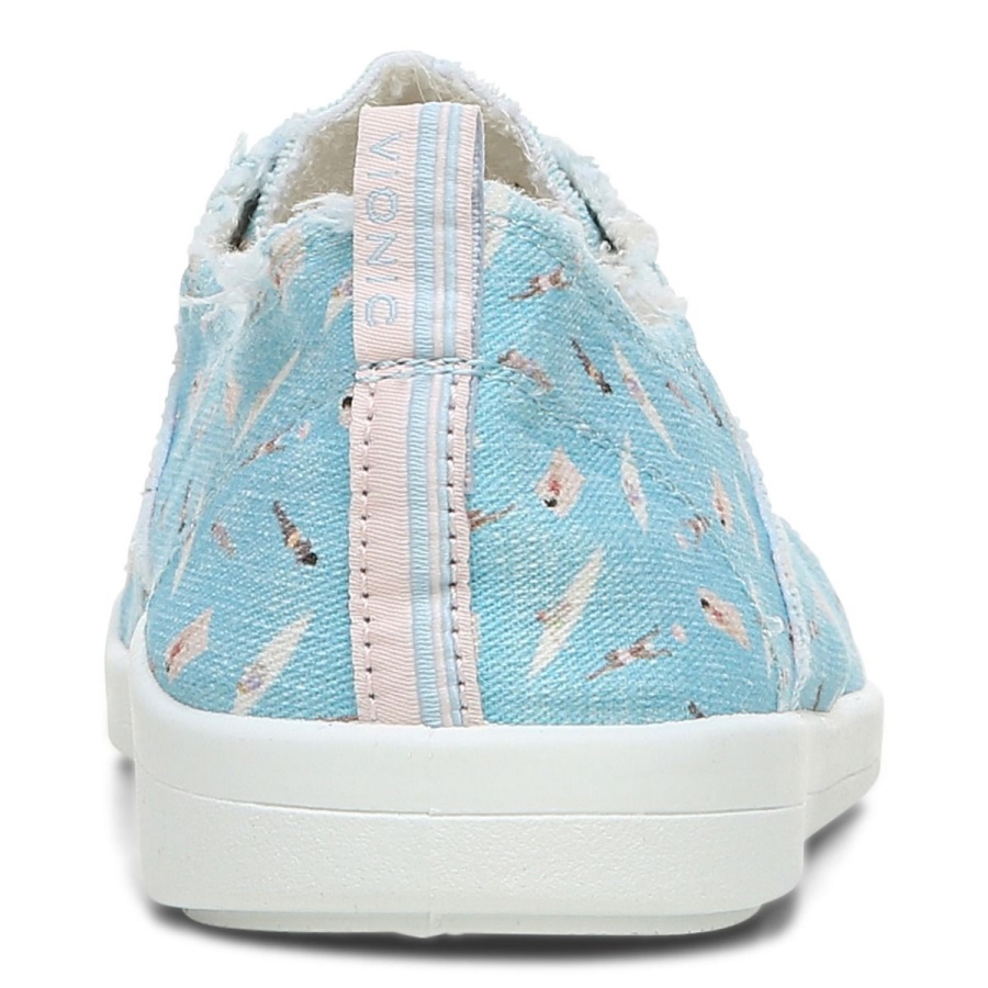 Vionic Beach Pismo Casual Sneaker Fun in the Sun Porcelain Blue