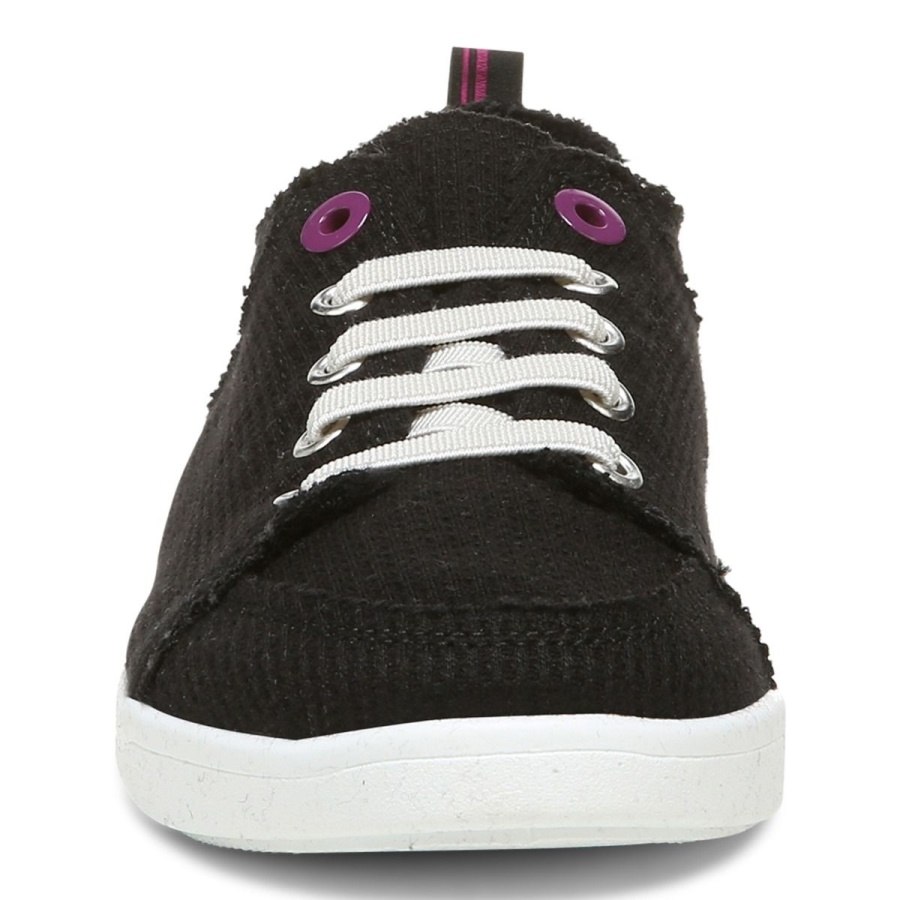 Vionic Beach Pismo Casual Sneaker Knit Black Knit
