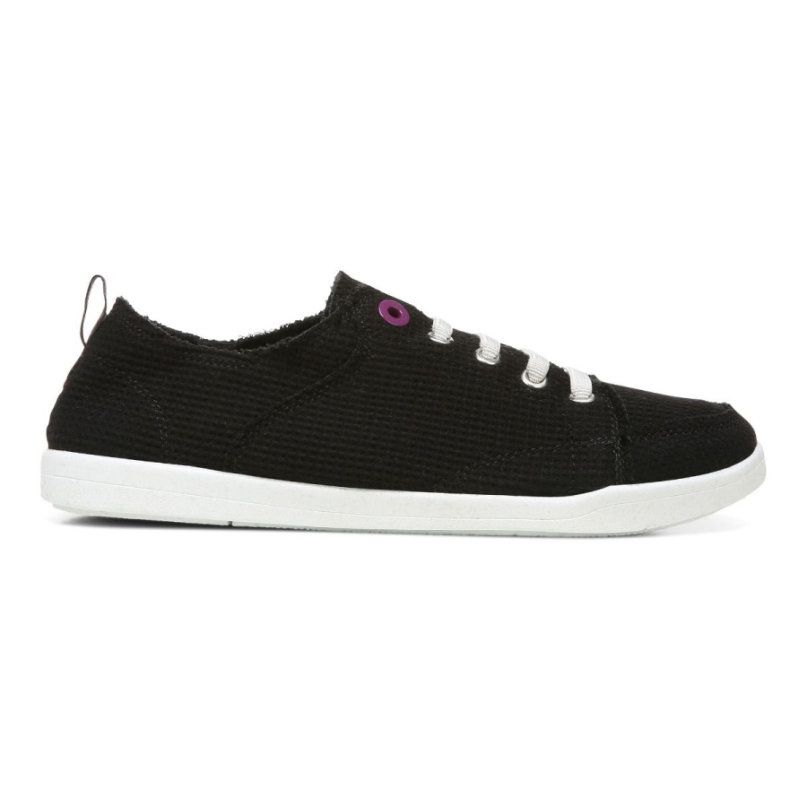 Vionic Beach Pismo Casual Sneaker Knit Black Knit