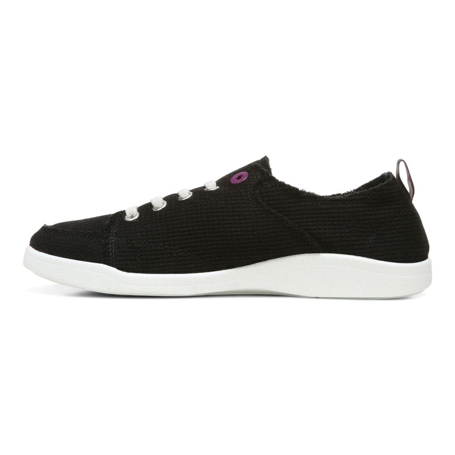 Vionic Beach Pismo Casual Sneaker Knit Black Knit