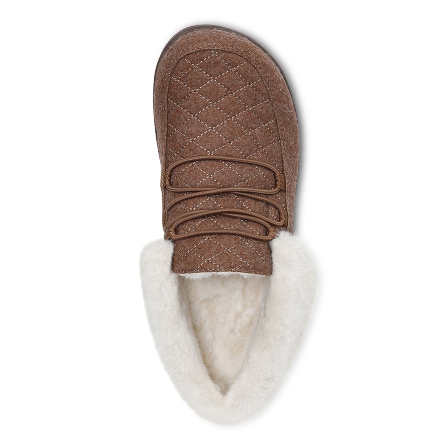 Vionic Believe Slipper Toffee