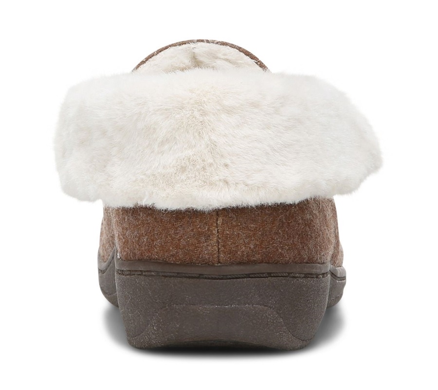 Vionic Believe Slipper Toffee