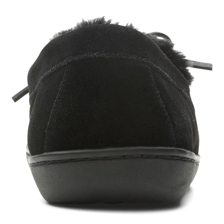 Vionic Black Adler Slipper