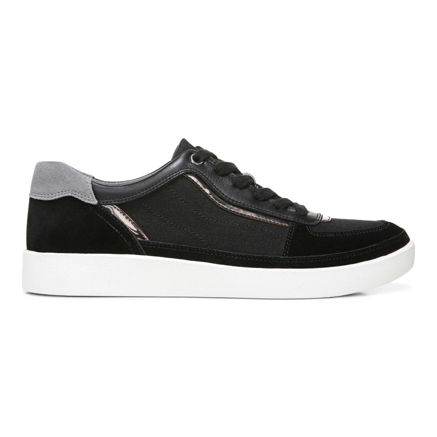 Vionic Black Amerie Sneaker