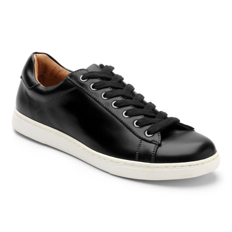 Vionic Black Baldwin Lace Up Casual Trainer