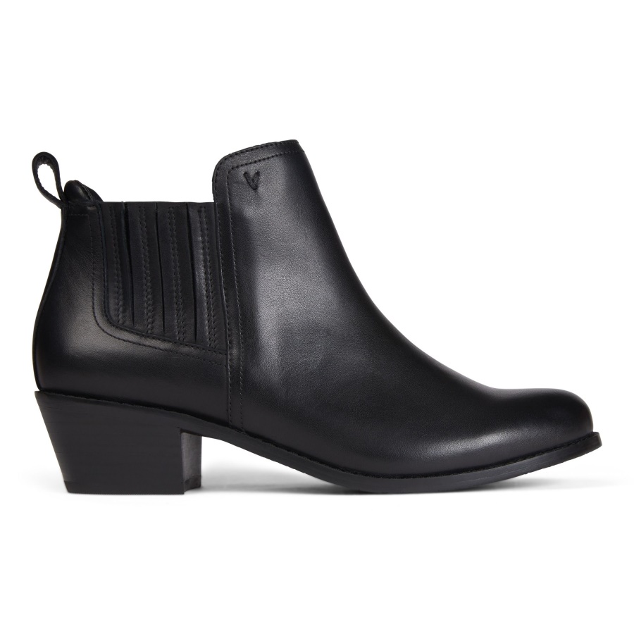 Vionic Black Bethany Ankle Boot