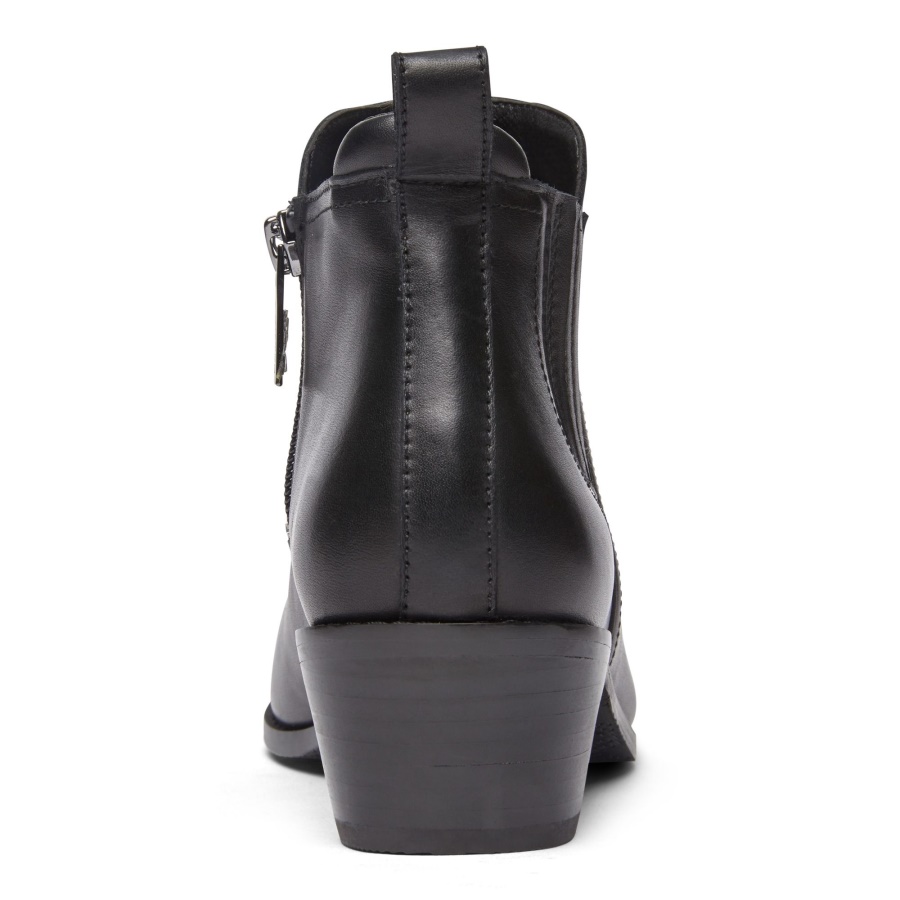 Vionic Black Bethany Ankle Boot