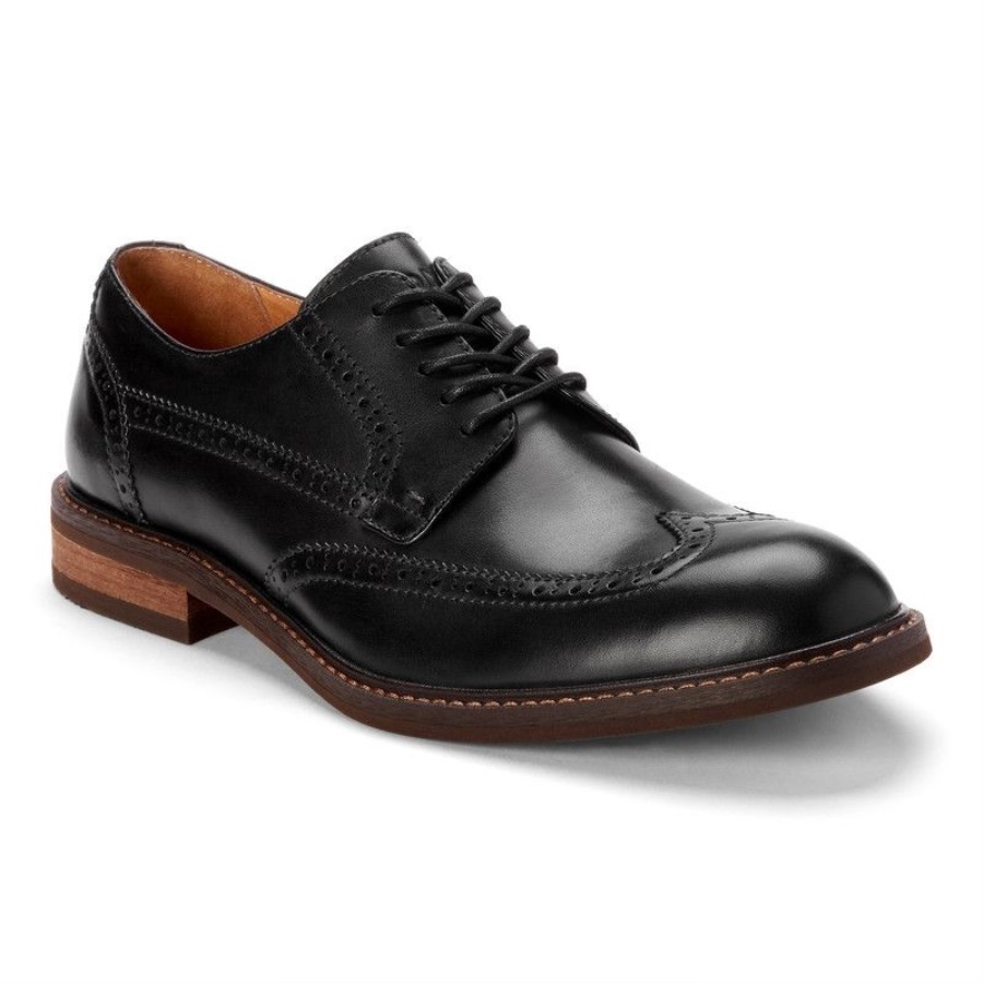 Vionic Black Bruno Oxford