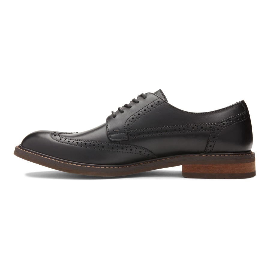 Vionic Black Bruno Oxford