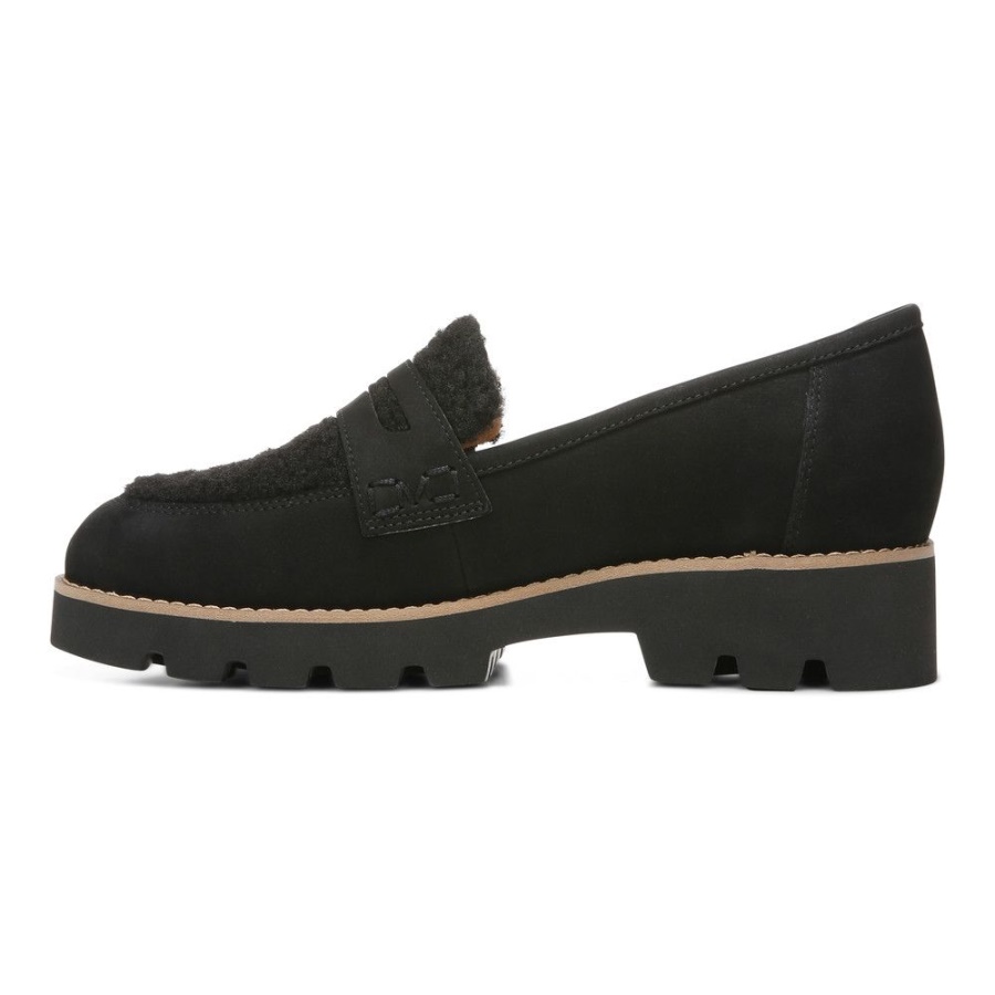 Vionic Black Cheryl Loafer