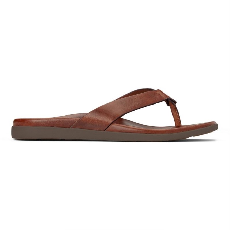 Vionic Black Elijah Toe Post Sandal