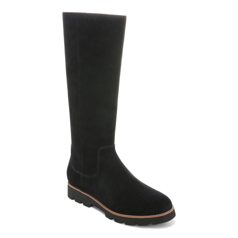 Vionic Black Gwen Tall Boot