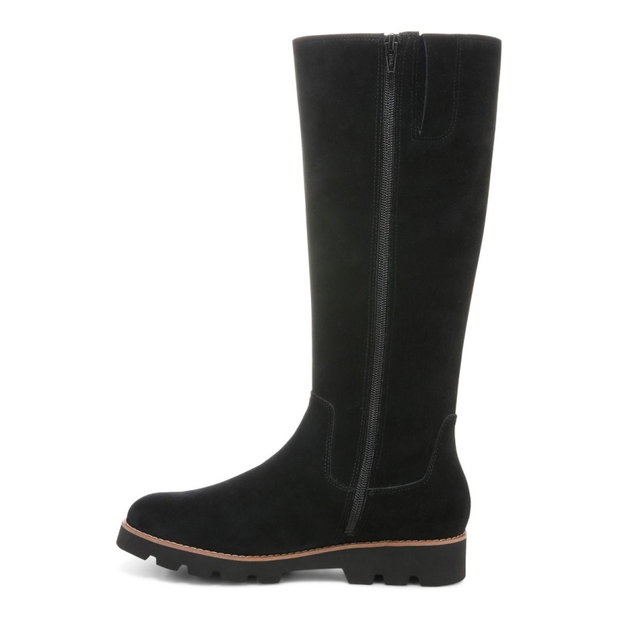 Vionic Black Gwen Tall Boot