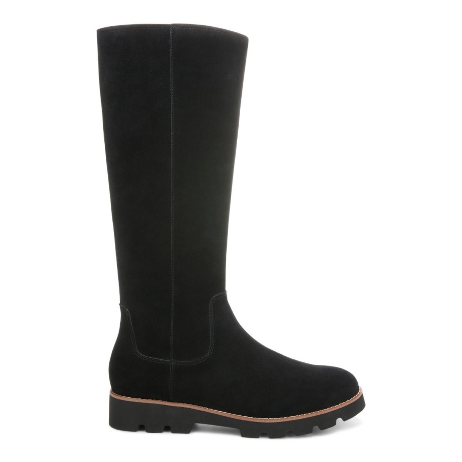 Vionic Black Gwen Tall Boot