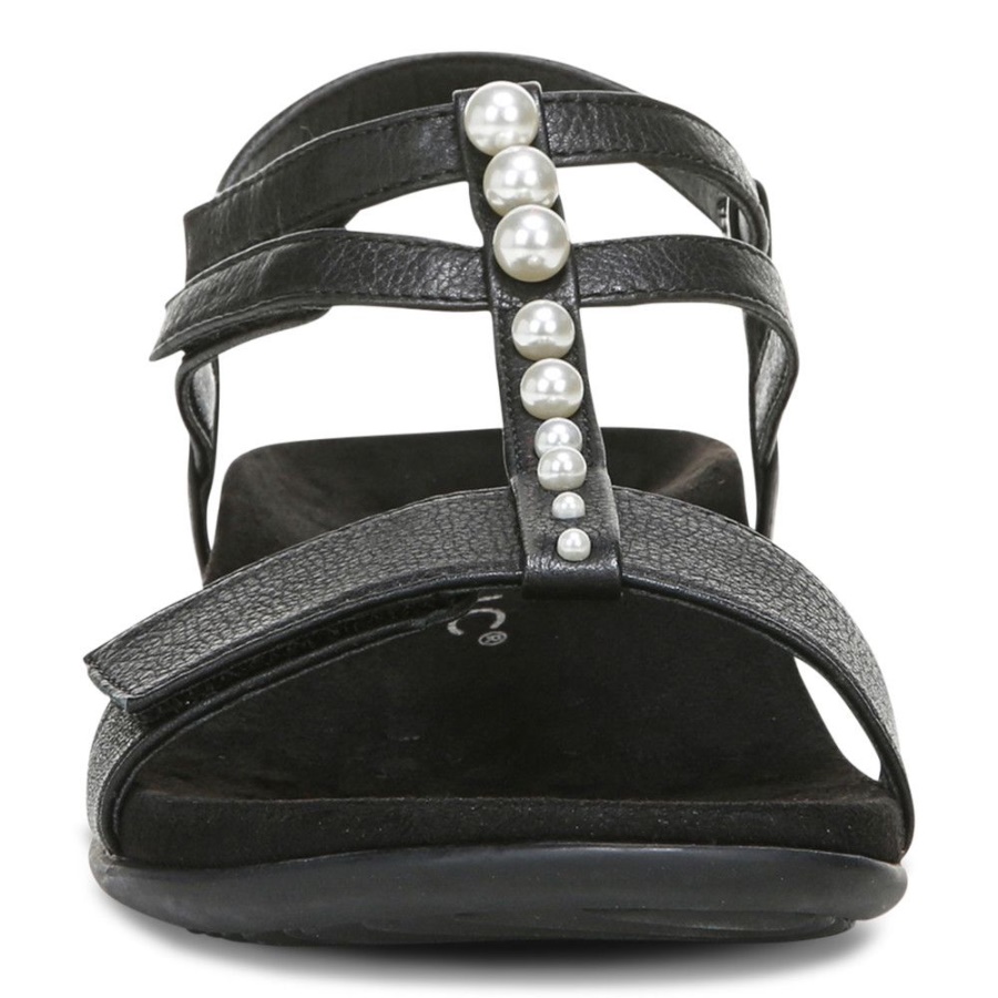Vionic Black Mikah Sandal