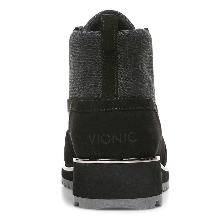 Vionic Black Nolan Boot
