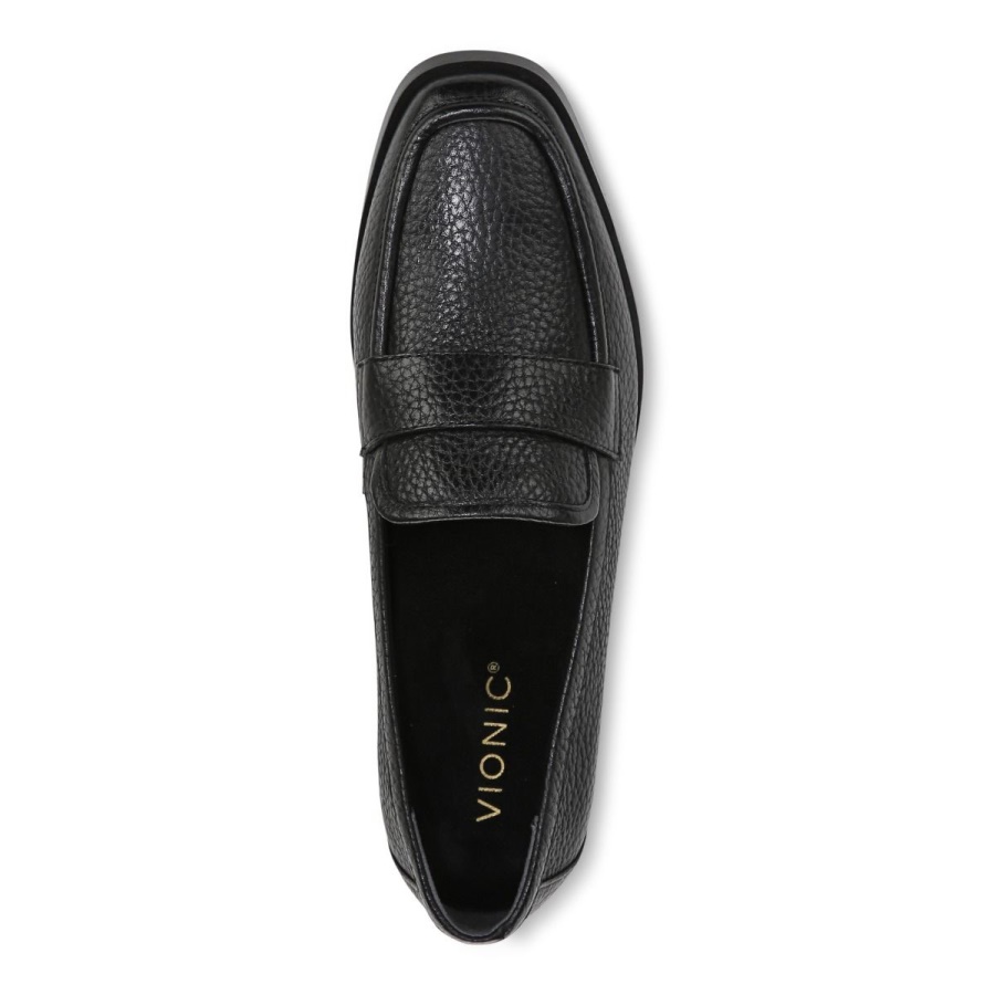 Vionic Black Sellah Loafer
