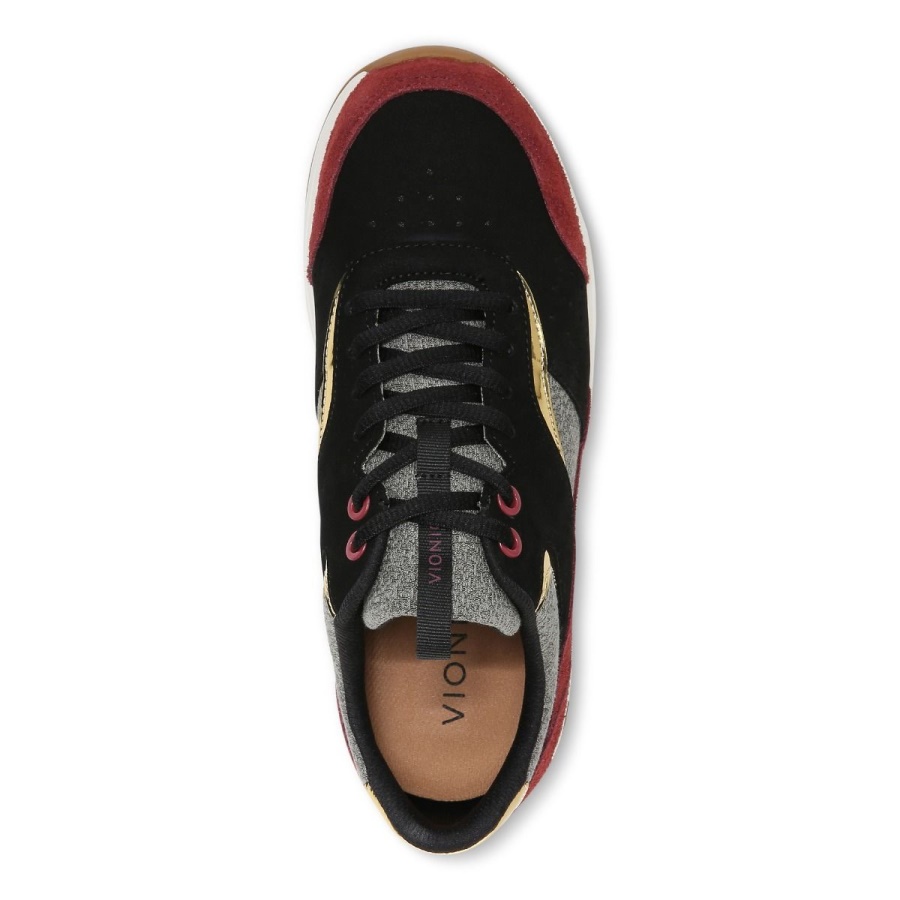Vionic Black Shiraz Nova Sneaker