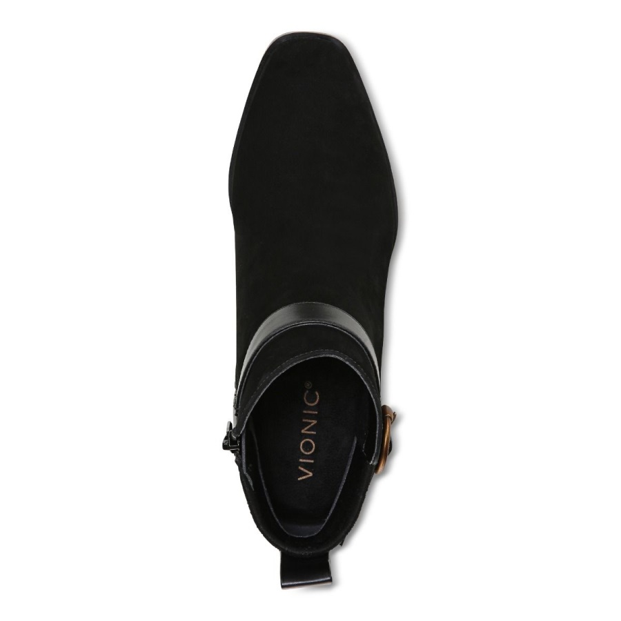 Vionic Black Tenley Ankle Boot