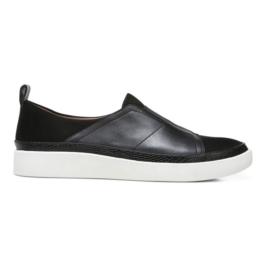 Vionic Black Zinah Slip On