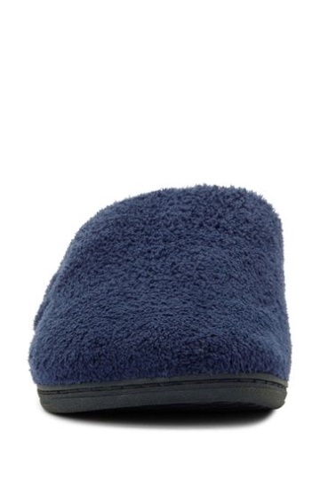 Vionic Blue Gemma Mule Soft Slippers