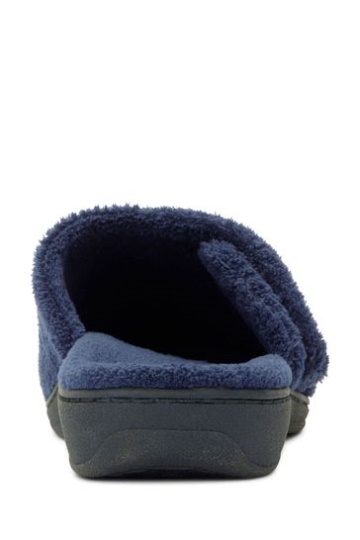 Vionic Blue Gemma Mule Soft Slippers