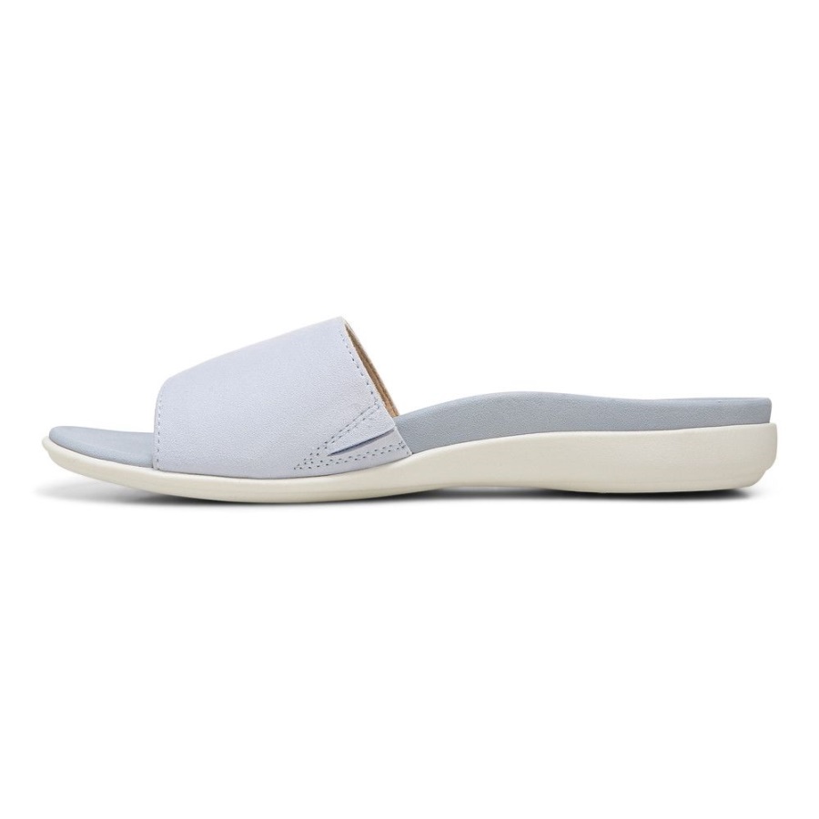 Vionic Blue Haze Val Slide Sandal