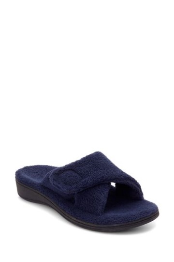 Vionic Blue Relax Slider Slippers