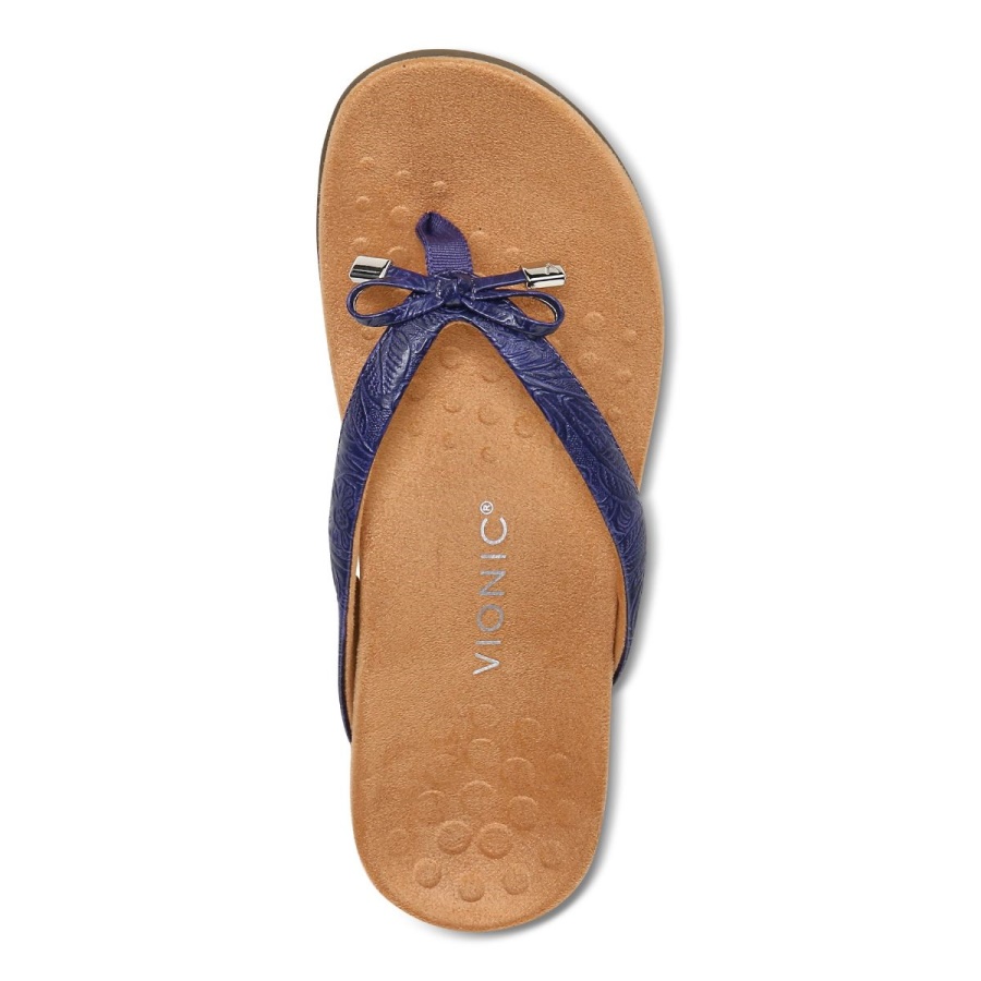 Vionic Blue Ribbon Bella Toe Post Sandal