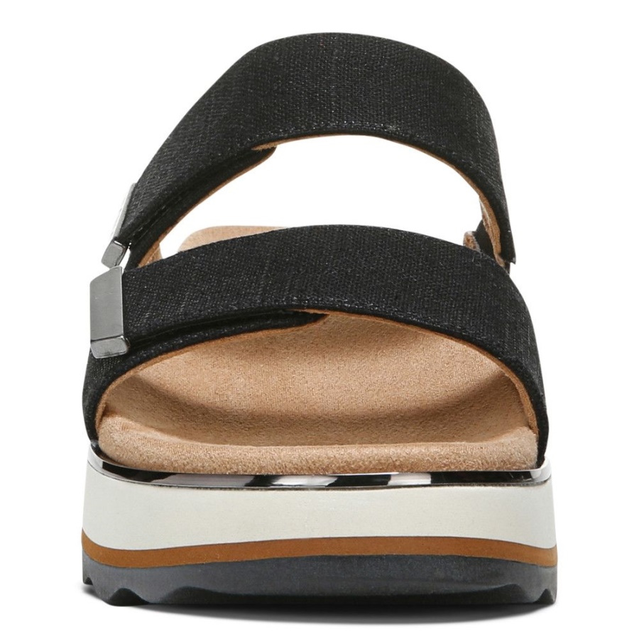 Vionic Brandie Flatform Sandal Onyx