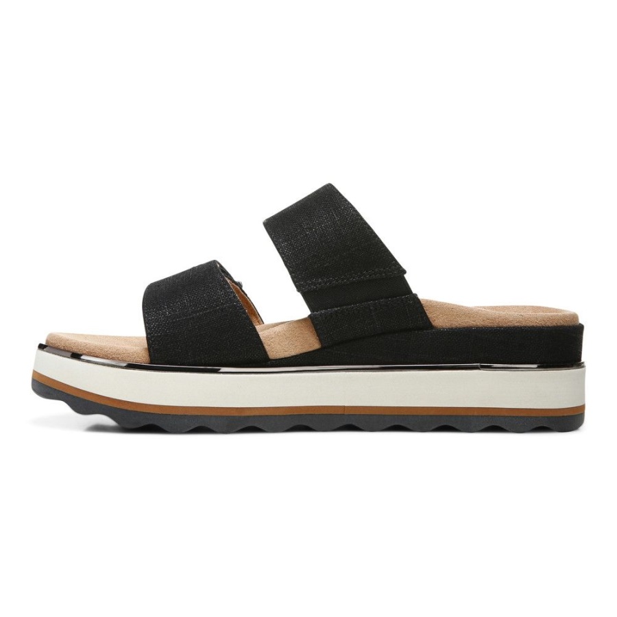 Vionic Brandie Flatform Sandal Onyx