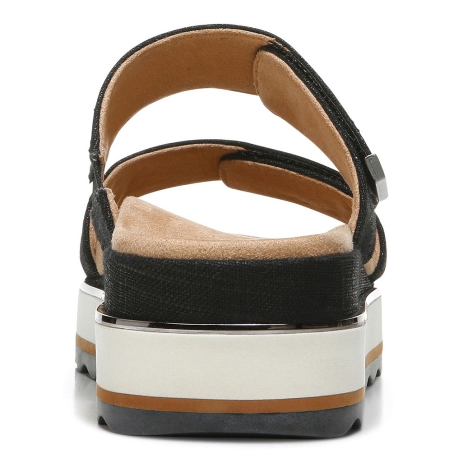 Vionic Brandie Flatform Sandal Onyx