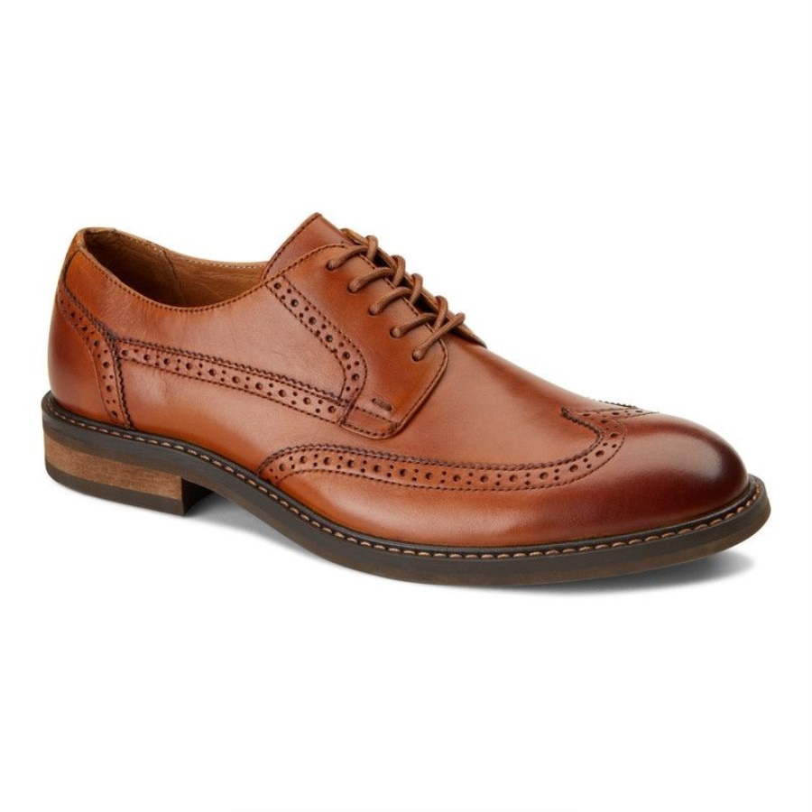 Vionic Bruno Oxford Dark Tan