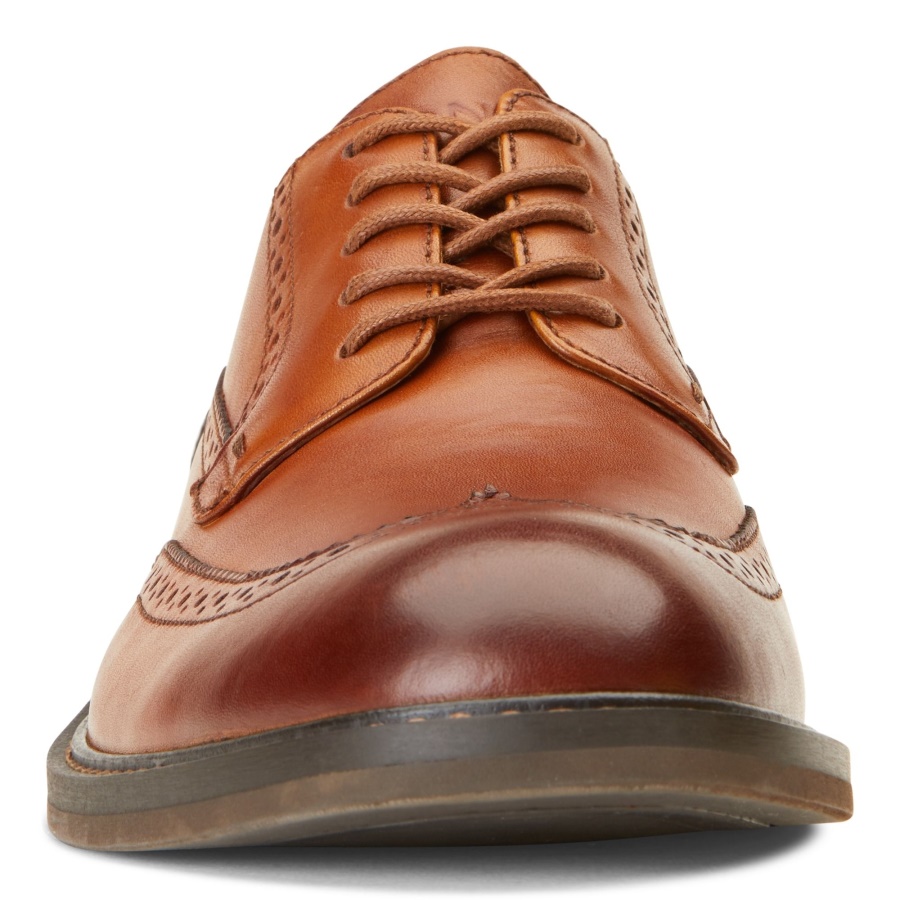 Vionic Bruno Oxford Dark Tan