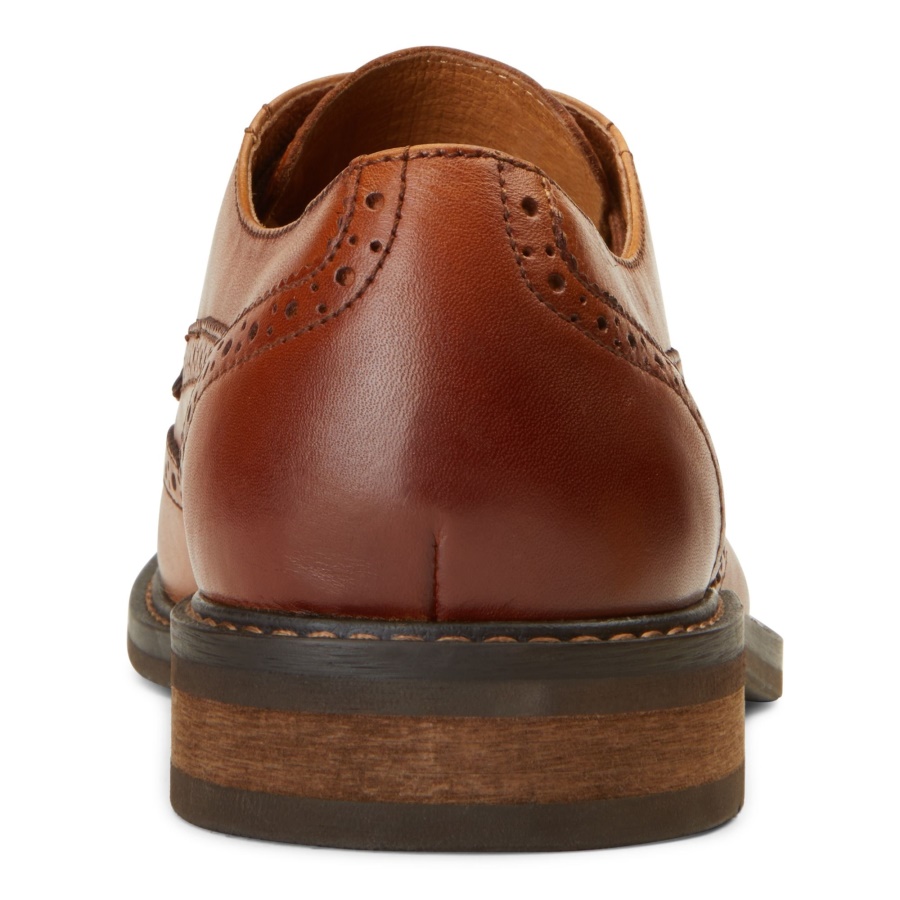 Vionic Bruno Oxford Dark Tan