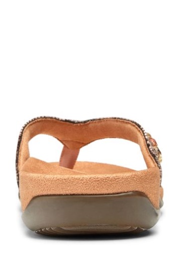 Vionic Camellia Blush Pink Lucia Toe Post Sandals