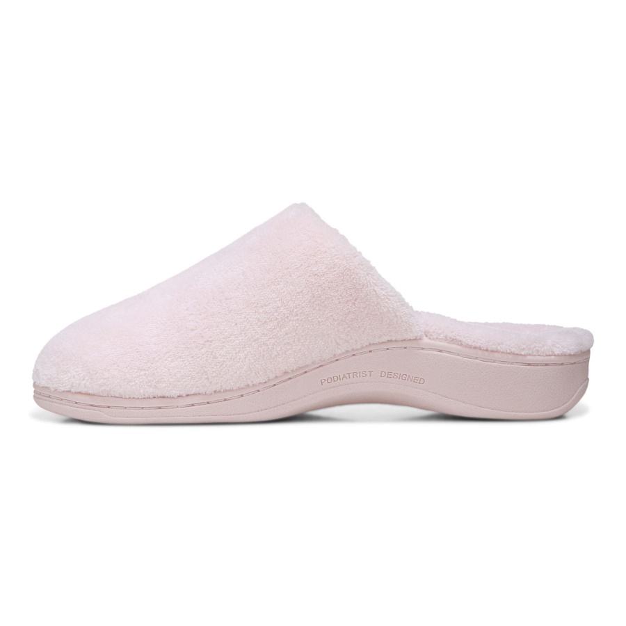 Vionic Cameo Pink Gemma Mule Slippers
