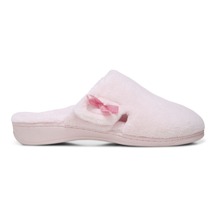 Vionic Cameo Pink Gemma Mule Slippers