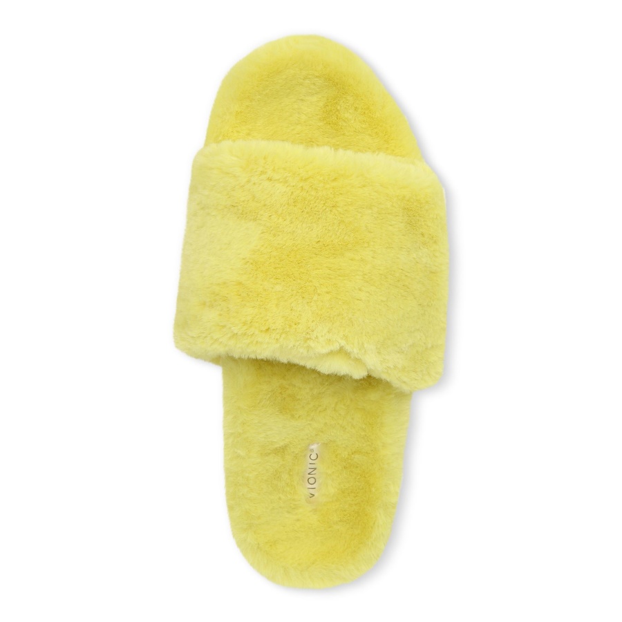 Vionic Canary Plush Dream Plush Slipper