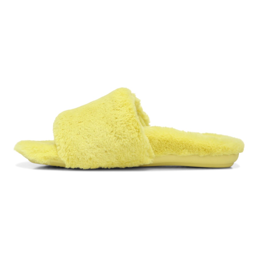 Vionic Canary Plush Dream Plush Slipper