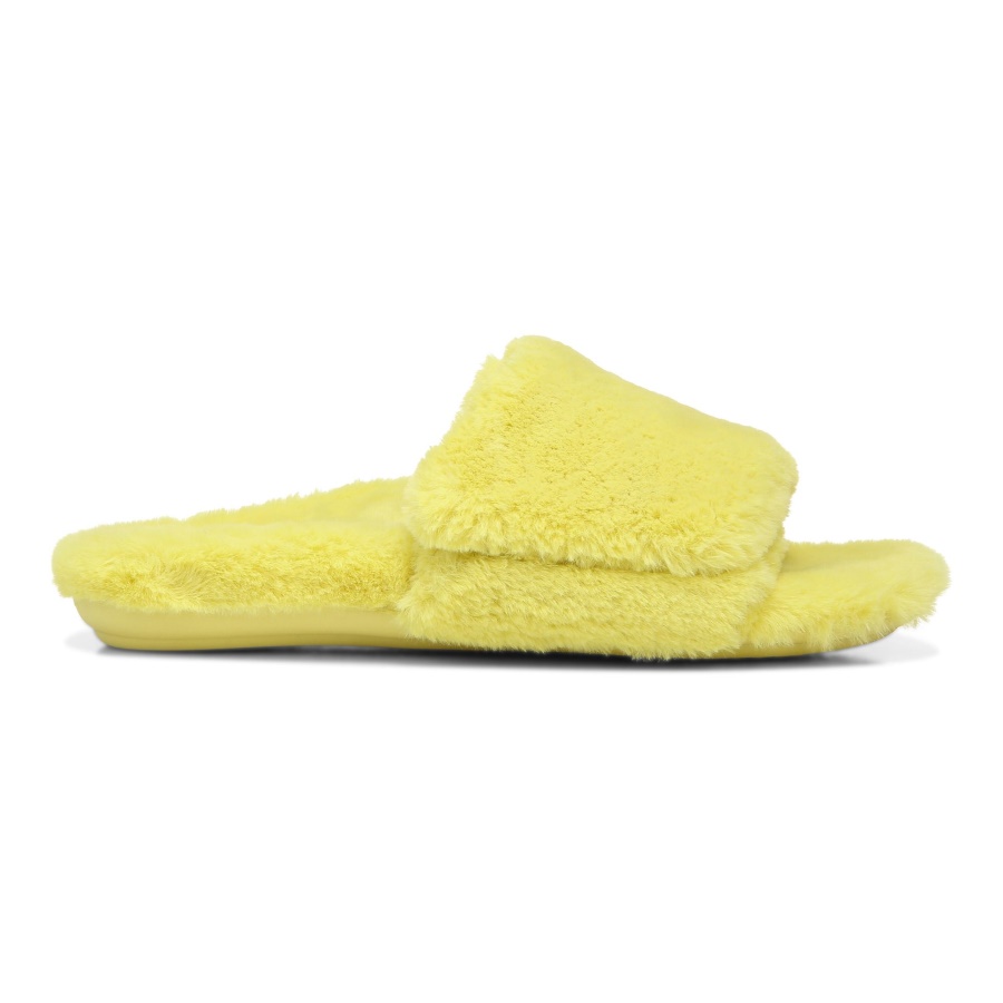 Vionic Canary Plush Dream Plush Slipper