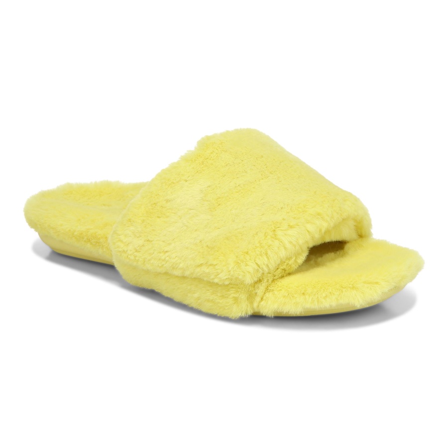 Vionic Canary Plush Dream Plush Slipper